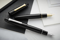 Sailor 1911 King of Pens Ebonite Fountain Pen - Black/Silver