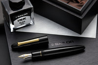 Sailor 1911 King of Pens Naginata Togi Fountain Pen - Black Ebonite