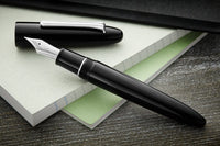 Sailor 1911 King of Pens Ebonite Fountain Pen - Black/Silver