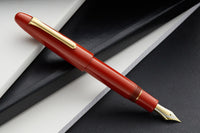 Sailor 1911 King of Pens Color Urushi Ebonite Fountain Pen - Amber