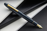 Sailor 1911 King of Pens Color Urushi Ebonite Fountain Pen - Slate Blue