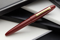 Sailor 1911 King of Pens Color Urushi Ebonite Fountain Pen - Wine Red