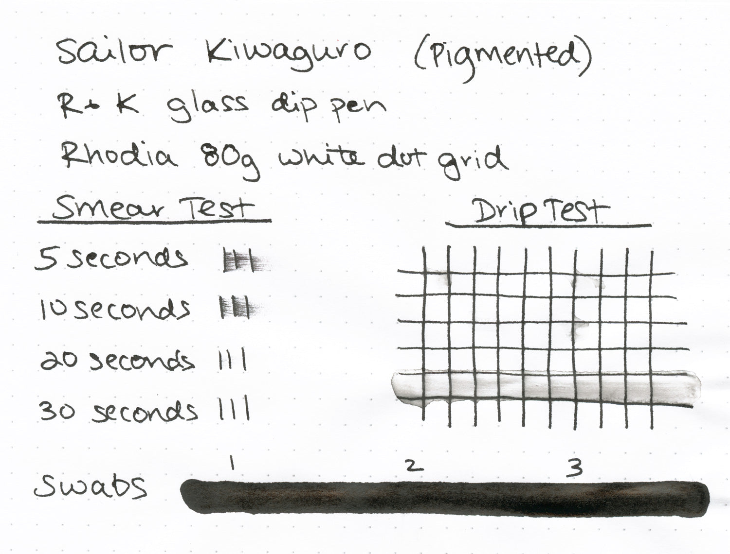 Sailor Kiwaguro Pigmented Black - 50ml Bottled Ink