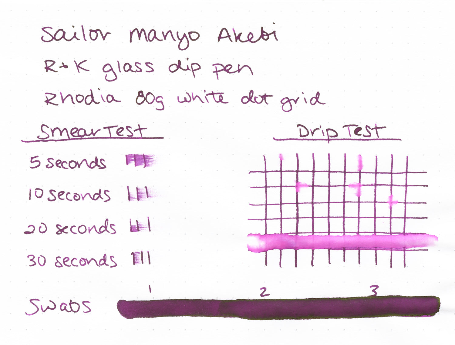 Sailor Manyo Akebi - 50ml Bottled Ink