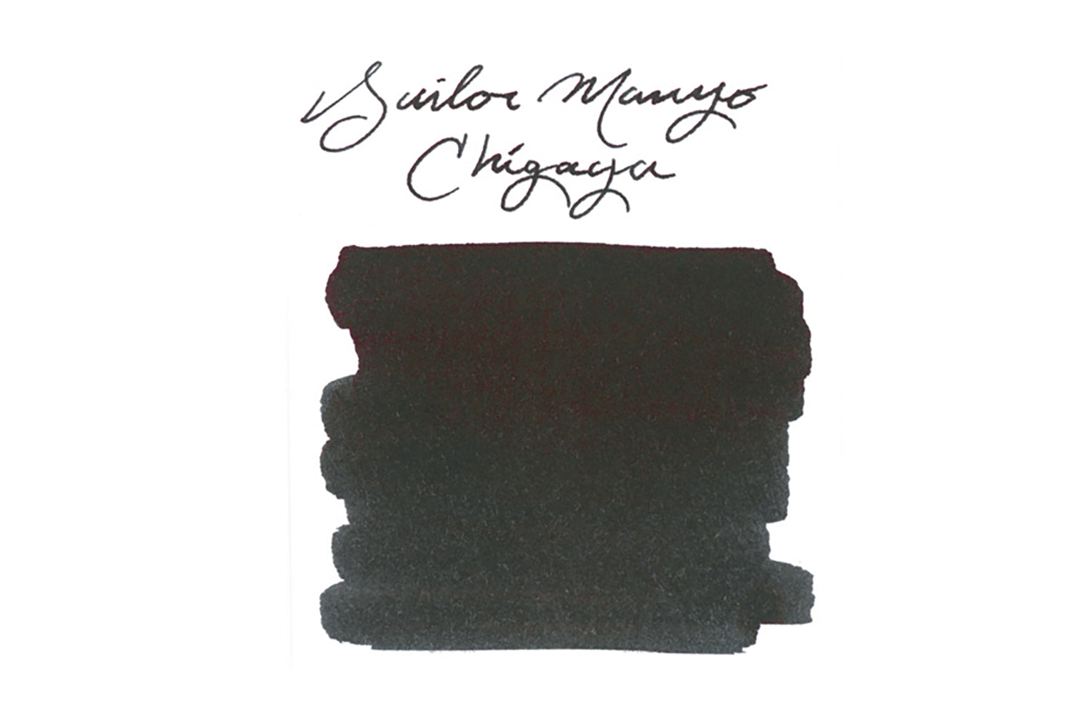 Sailor Manyo Chigaya fountain pen ink