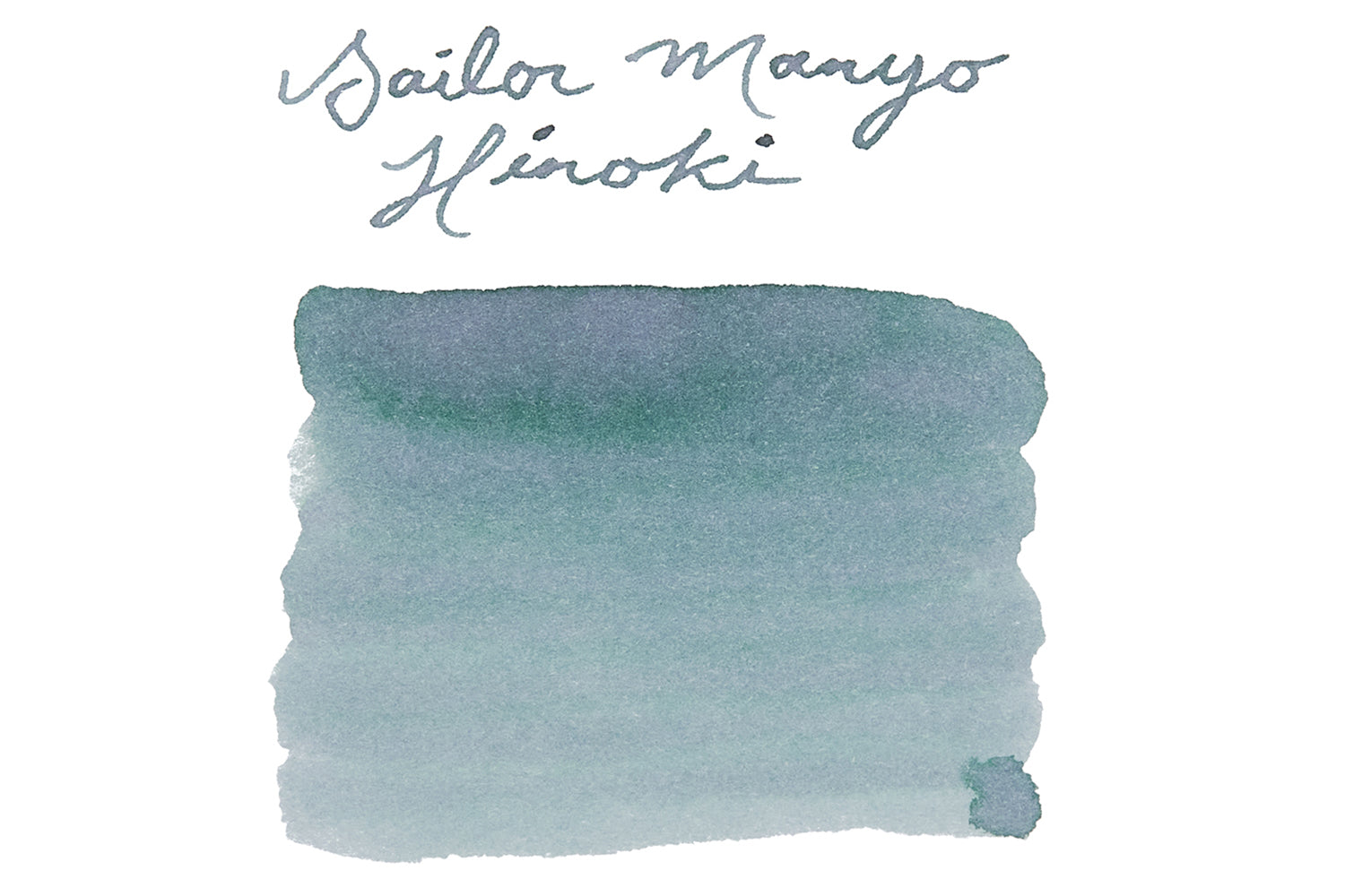 Sailor Manyo Hinoki fountain pen ink