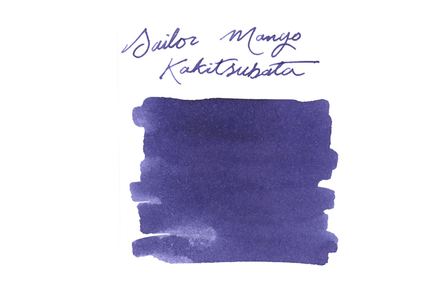 Sailor Manyo Kakitsubata fountain pen ink