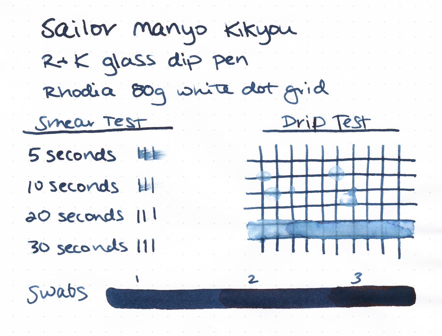 Sailor Manyo Kikyou fountain pen ink