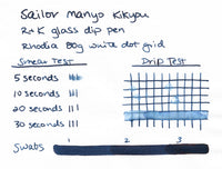 Sailor Manyo Kikyou - Ink Sample