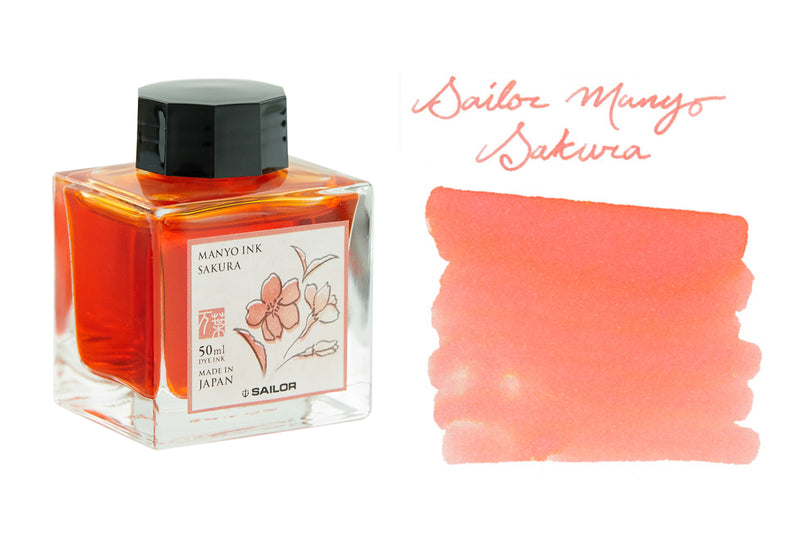 Sailor Manyo Sakura - 50ml Bottled Ink