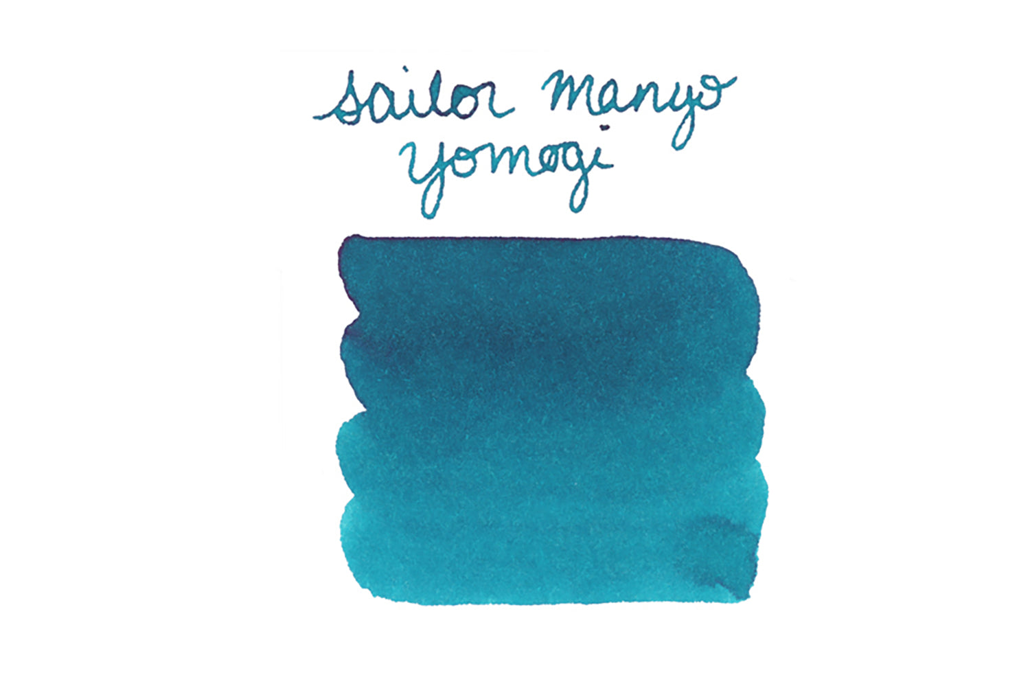 Sailor Manyo Yomogi fountain pen ink