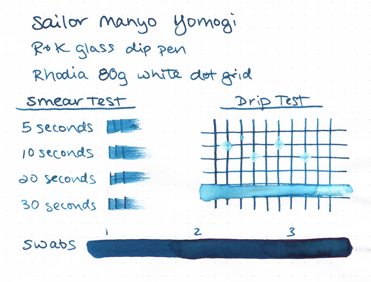 Sailor Manyo Yomogi fountain pen ink