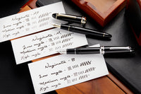 Sailor 1911L Naginata Togi Fountain Pen - Black/Silver