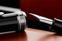 Sailor 1911L Naginata Togi Fountain Pen - Black/Silver