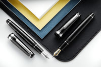 Sailor Pro Gear Fountain Pen - Black/Silver