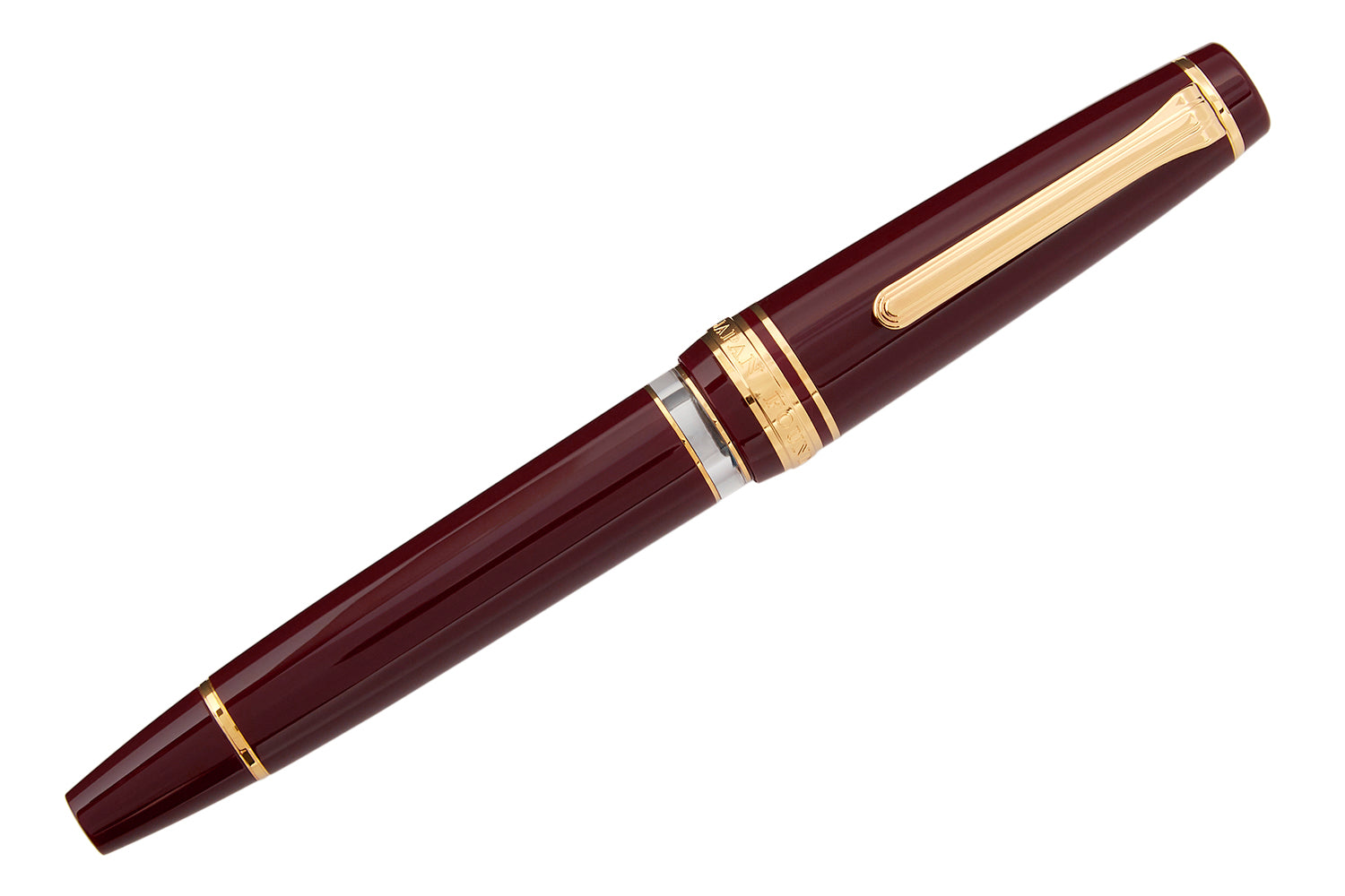 Sailor Pro Gear Realo Fountain Pen - Maroon/Gold