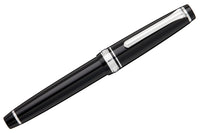 Sailor Pro Gear Slim Fountain Pen - Black/Silver