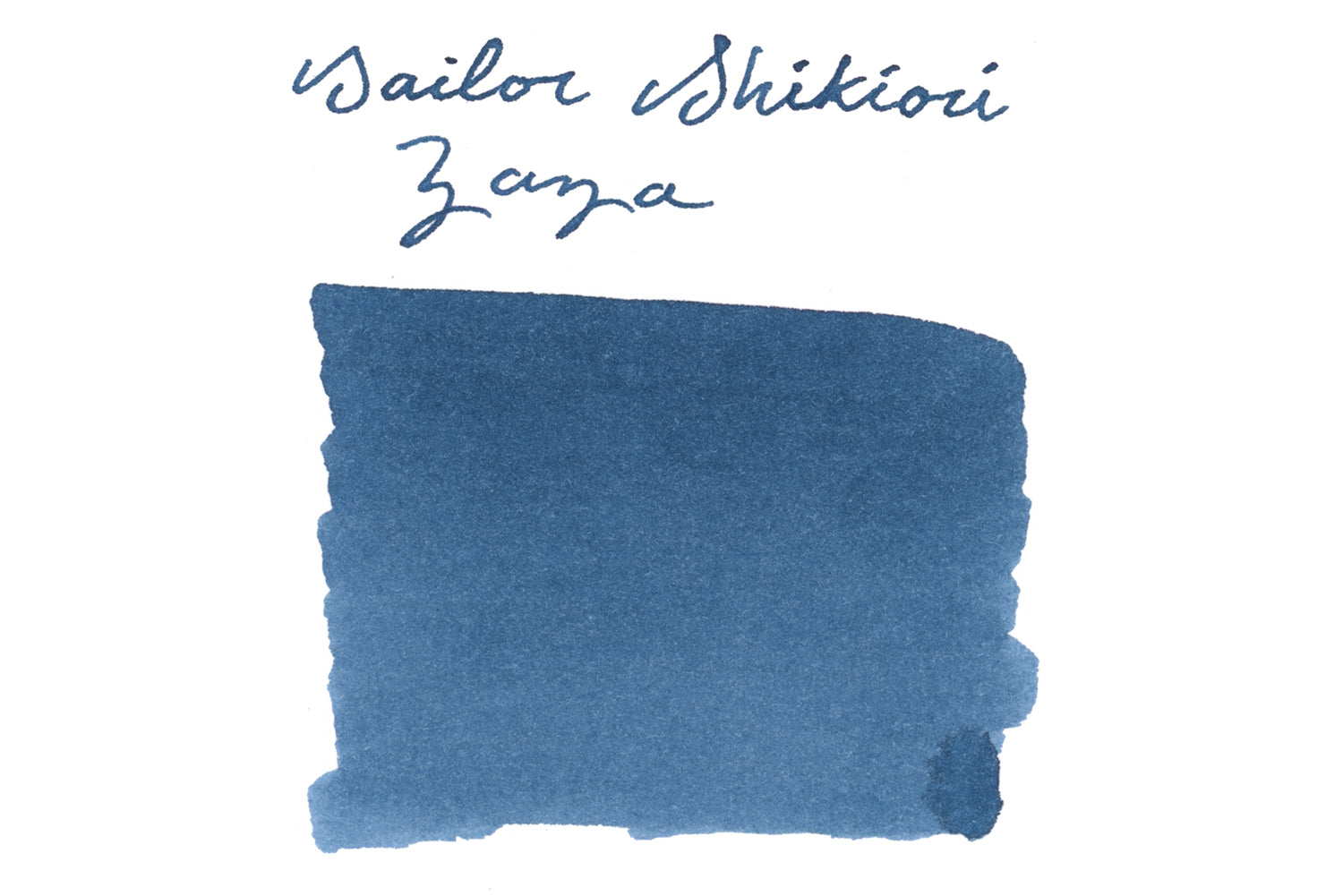 Sailor Shikiori Zaza fountain pen ink