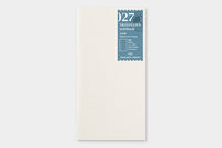 Traveler's Notebook Regular Refill 027 - Watercolor Paper Notebook