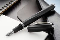 Visconti Divina Fountain Pen - Matte Black