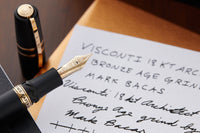 Visconti Homo Sapiens Fountain Pen - Bronze Age (Custom Nib Grind)