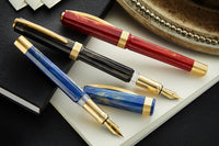 Visconti Opera Gold Fountain Pen - Blue