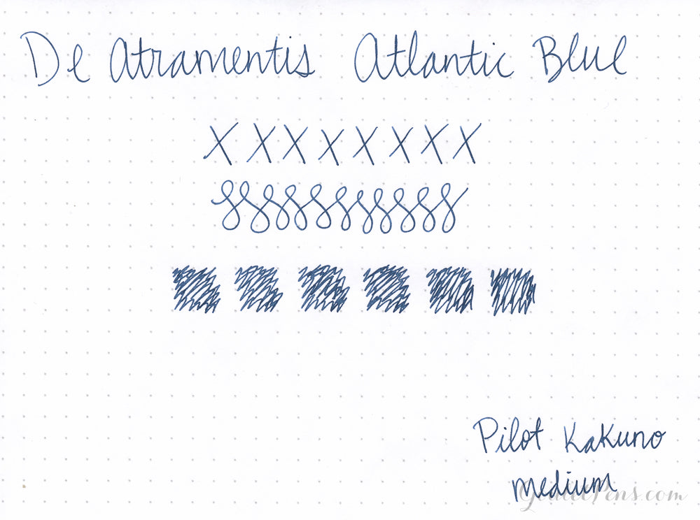 De Atramentis Atlantic Blue - 35ml Bottled Ink