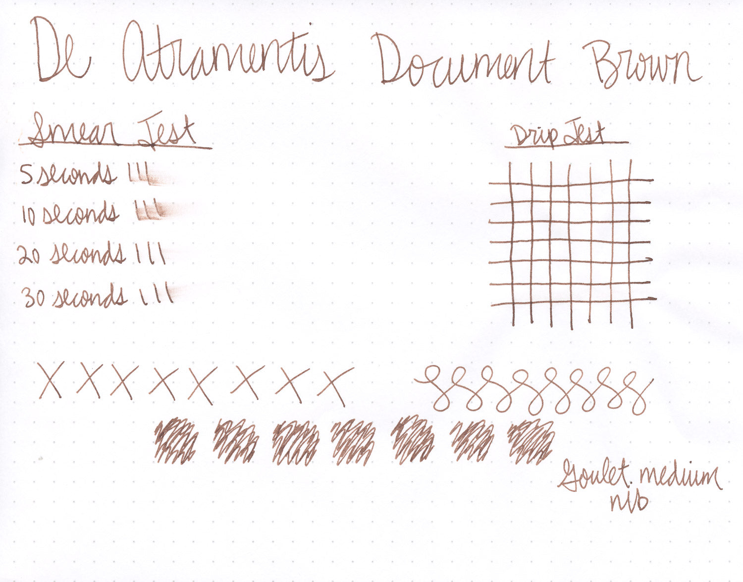 De Atramentis Document Ink - Brown - 35ml Bottled InkDe Atramentis Document Ink Brown - 45ml Bottled Ink