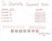 De Atramentis Document Ink Brown - 45ml Bottled Ink