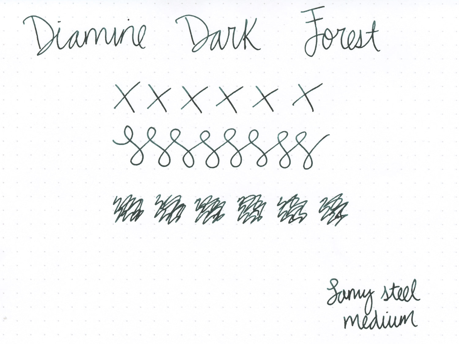 Diamine Dark Forest - 40ml Bottled Ink