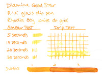 Diamine Gold Star - Ink Sample