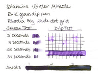 Diamine Winter Miracle - Ink Sample