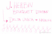 Jacques Herbin Bouquet D'antan - Ink Sample