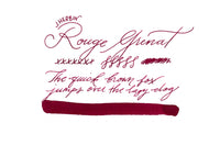 Jacques Herbin Rouge Grenat - Ink Sample