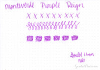 Monteverde Purple Reign - Ink Sample