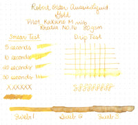 Robert Oster Aussie Liquid Gold - 50ml Bottled Ink