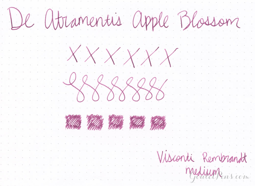 De Atramentis Apple Blossom (scented) fountain pen ink