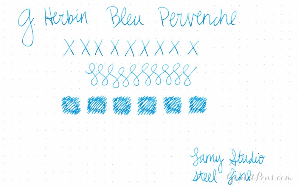 Herbin Bleu Pervenche - 30ml Bottled Ink