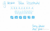 Jacques Herbin Bleu Pervenche - Ink Sample