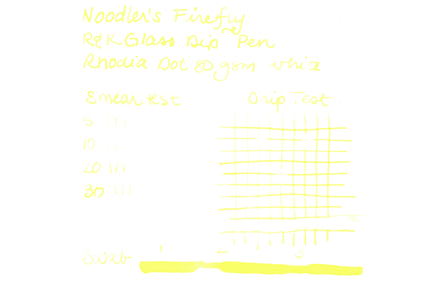 Noodler's Firefly fountain pen ink